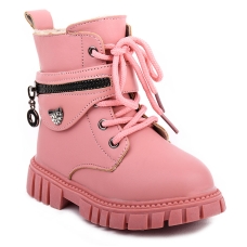 KIDS ANKLE BOOTS X-88-209 PINK