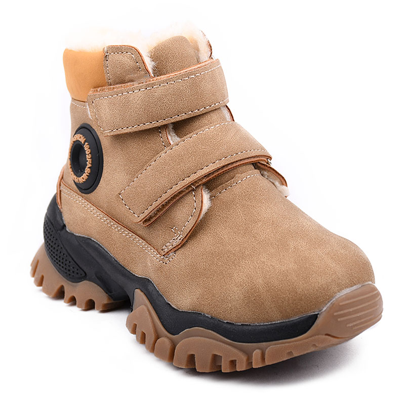 KIDS ANKLE BOOTS X-88-89 CAMEL