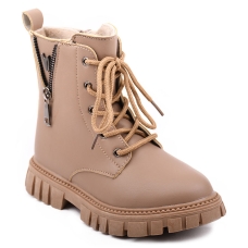 KIDS ANKLE BOOTS X-88-219 CAMEL
