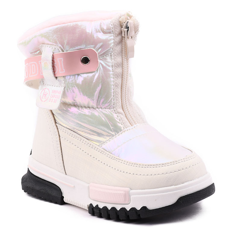 KIDS ANKLE BOOTS CT23-GY2934 WHITE