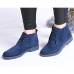 ANKLE BOOTS D0101 NAVY